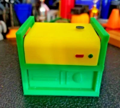 RC 1/10 Scale Green Yellow Gas Electric Generator Rock Crawlers Accessories - Image 1 of 4