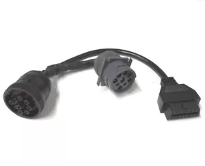 Camión divisor Mobilistics 9 pines alemán a OBD2 Y GPS - Imagen 1 de 4