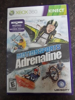 Motionsports Adrenaline 2011 Xbox 360 Kinect Game COMPLETE Good Condition - Image 1 of 2