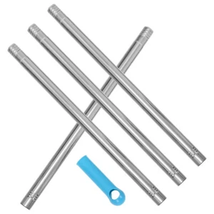 Broom Rod Accessories Push Handle Grip Mop Replacement Handles Pole - Picture 1 of 12