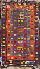Anatolian rug, Antique Rug, Multicolor rug, wool rug, small carpet, colorful Rug
