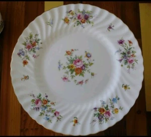 Juego de (2) platos de cena Minton Marlow S309 hueso festoneado china de 11 - Imagen 1 de 4