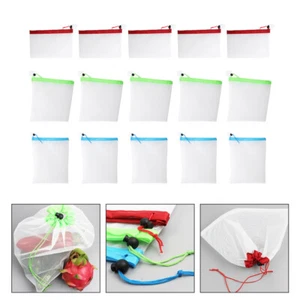 15 Stück Umweltfreundliche Einkaufstasche Lebensmittel Verpackung Beutel Frisch Versiegelt Beutel - Bild 1 von 12