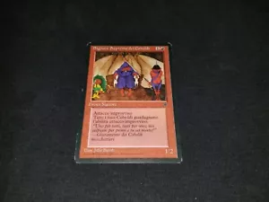 MTG 1x Legends red rare MP Italian FBB Kobold Overlord - Reserved List - Picture 1 of 2