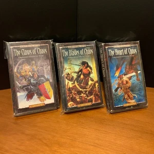 Warhammer Fantasy: Complete Slaves to Darkness Trilogy, Black Library OOP Lot - Picture 1 of 9