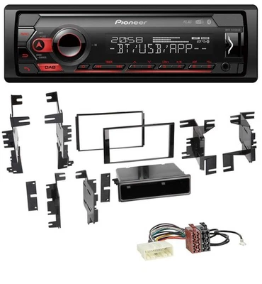 Pioneer MP3 USB DAB Bluetooth Autoradio für Nissan Cube ab 09 Frontier ab 13 Juk - Bild 1 von 4