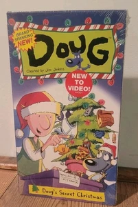 Doug: Dougs Secret Christmas (VHS, 1997) Walt Disney - Nickelodeon - New/Sealed - Picture 1 of 7