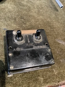 Fairey Swordfish Bomb Selector Toggle Switch Selector Air Ministry Ref No 5D/561 - Picture 1 of 6