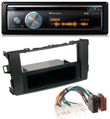 Pioneer MP3 DAB USB CD Bluetooth Autoradio für Toyota Auris (ab 2007) - Bild 1 von 4