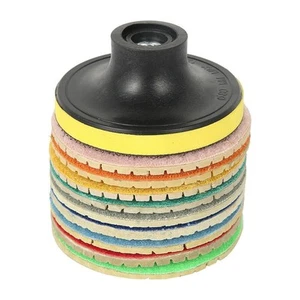 Pads Polishing Polisher Set Marble Repair Stone Tiles 50-3000# 8*8cm Buffing - Picture 1 of 12