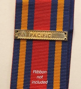 WW2 British Burma Star Medal Ribbon Clasp Pacific Bar Commonwealth - Picture 1 of 1