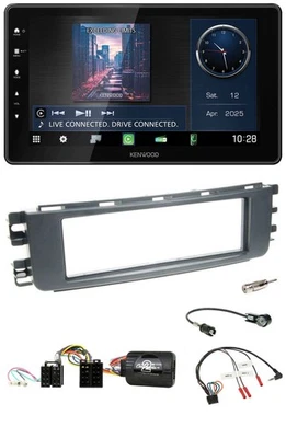 Kenwood Lenkrad Bluetooth USB DAB Autoradio für Smart ForFour 04-06 W454 Audio 2 - Bild 1 von 4