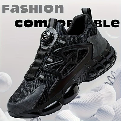 Mens Sneakers Work shoes Safety Bulletproof Boots Shoes Steel Toe Lightweight - Image 1 of 4