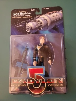 BABYLON 5 船长约翰·谢里丹动作人物工厂密封 — 第 1/4 张图片