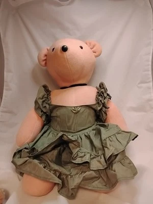 North American Bear Co. Scarlett O'Beara 1979 peluche 20" de alto Lo que el viento se llevó Foto 1 de 3