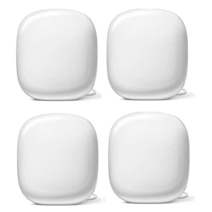 Google Nest Wifi Pro 6E (4-Pack, Snow) – Excellent Condition - Afbeelding 1 van 4