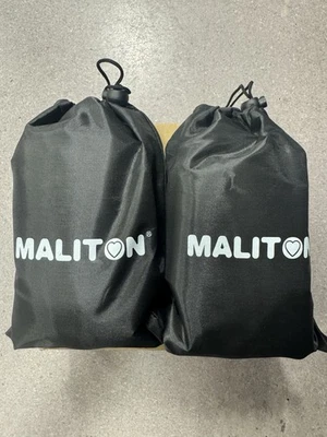 Maliton 充气旅行足枕 - 2 件装 - 灰色 — 第 1/4 张图片