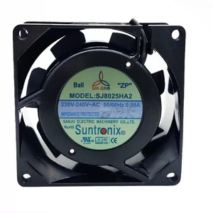 SANJUN SJ8025HA1 110V 0.14A 8025 Industrial Chassis Cooling Fan Original New - Afbeelding 1 van 4