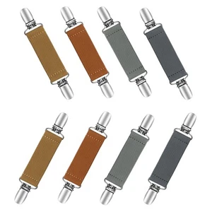 Buyless Fashion Elastic Glove Scarf Heavy Duty Coat Clips for Kids and Adults - Picture 1 of 11