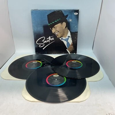 Frank Sinatra ‎Sinatra Vinyl 3xLP Box Set OG US 1987 Press VG+/VG Jazz Vocal - Image 1 of 2