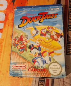 Disney&acute;s Duck Tales (1989) Nintendo NES (Modul, Manual, Box) working CIB