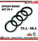 Spigot Rings 73.1 - 58.1 (73.1mm To 58.1mm) Wheel Hub Centre Rings