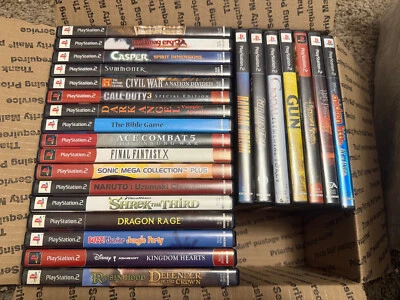 Lote 24 juegos PS2. sin deportes. solo grandes títulos. TODO COMPLETO. MÁS COMO NUEVO D Foto 1 de 2