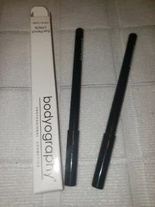 BODYOGRAPHY PROFESSIONAL COSMETICS EYE PENCIL 2 PACK ONYX 0.04 Oz - Picture 1 of 2