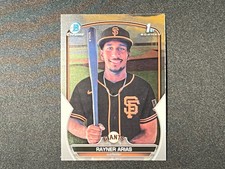 Rayner Arias 2023 Bowman Chrome Baseball 1st Bowman Card BCP-222 Giants