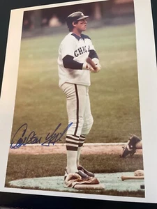Carlton Fisk, HOF Chicago White Sox autographed 8x10 colored photo - Picture 1 of 3