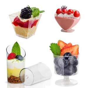 Supplies Transparent Pastry Tools Disposable Cupcake Cups Dessert Cup Mousses