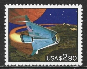 1993, MNH, FUTURISTIC SPACE SHUTTLE - Picture 1 of 2