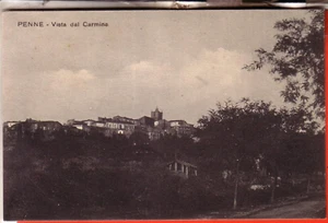 CARTOLINA PENNE FP NON VIAGGIATA ANNI 10/15 VISTA DAL CARMINE - Foto 1 di 2