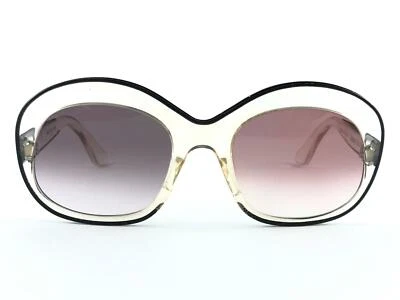 GAFAS DE SOL VINTAGE PIERRE MARLY SOURCILLA S PM TRANSLÚCIDAS AÑOS 60 HECHAS EN FRANCIA Foto 1 de 4
