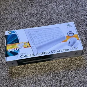 Logitech Cordless Desktop S530 Laser for Mac - Picture 1 of 10