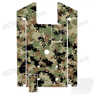 Axial Yeti XL Chassis Plate Protector - Thick Graphics - Digi Camo AX31062 - Picture 1 of 1