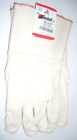 Lambert 912 White Canvas Glove W Gauntlet Cuff 12" The Chief Shop Glove Large