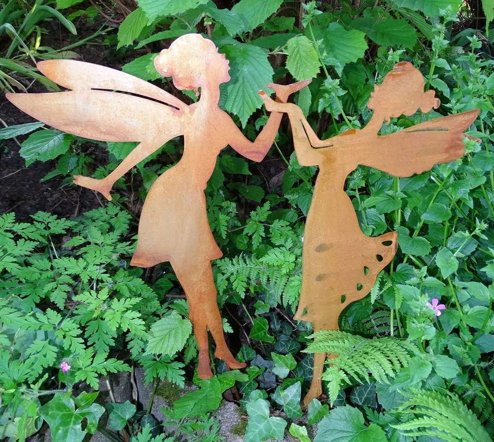dekorativer ausgefallener Gartenstecker Elfe für