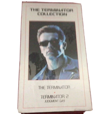 The Terminator 1 & 2 Collection VHS Tapes 2-Tape Box Set Factory Sealed - Image 1 of 4