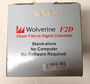 Wolverine F2D 35mm Film to Digital Converter Stand Alone No Software Needed - Picture 1 of 5