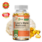 Lions Mane Extract Mushroom 500mg - Brain & Memory Support, Hericium Erinaceus
