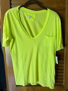 GAP Short Sleeve V-neck Women's T-Shirts Gap,100% cotton,NWT - Picture 1 of 6