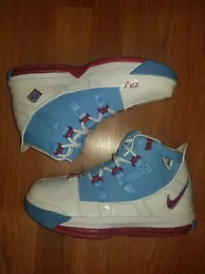 Nike Zoom LeBron 3 III QS “Houston Oilers” Blue James AO2434 400 Men's Size 6.5 - Picture 1 of 4