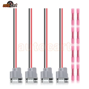 4pcs Fuel Injector Connector Plug For Toyota Camry Corolla Highlander RAV4 Prius - Picture 1 of 14