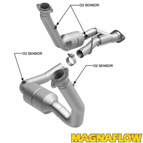 适用于 2005 - 2010 年吉普大切诺基 Magnaflow 直接配合催化转换器 24490 — 第 1/1 张图片