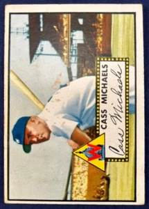 1952 Topps #178 Cass Michaels Washington Senators Minor Paper Loss - Picture 1 of 9