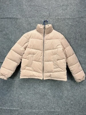 Abrigo Firetrap Mujer Talla 10 Rosa Pana Puffer Chaqueta Foto 1 de 4
