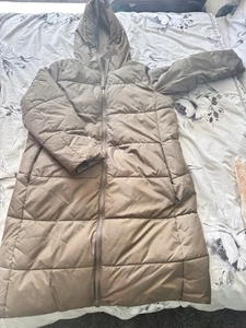 Women’s Long Puffer Waterproof Coat - Picture 1 of 5