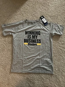 Pittsburgh Steelers NFL Under Armour Shirt Winning Is My Business Youth XL - Picture 1 of 1