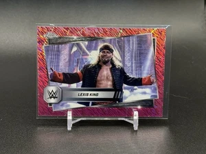 Lexis King 2025 Topps Chrome WWE #149 Pink Shimmer Refractor - Picture 1 of 2